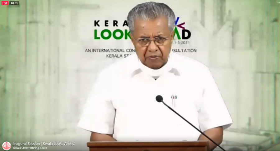 Kerala CM Inaugurates Three-day Global Meet “Kerala Looks Ahead”